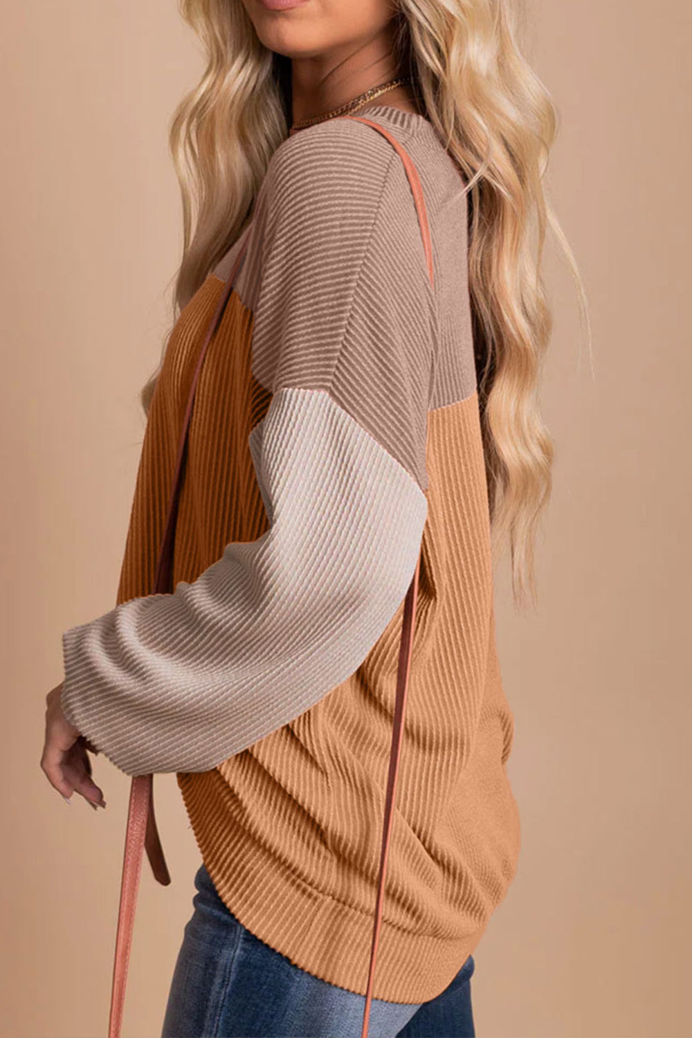 Block Dropped Shoulder T-shirt (9)