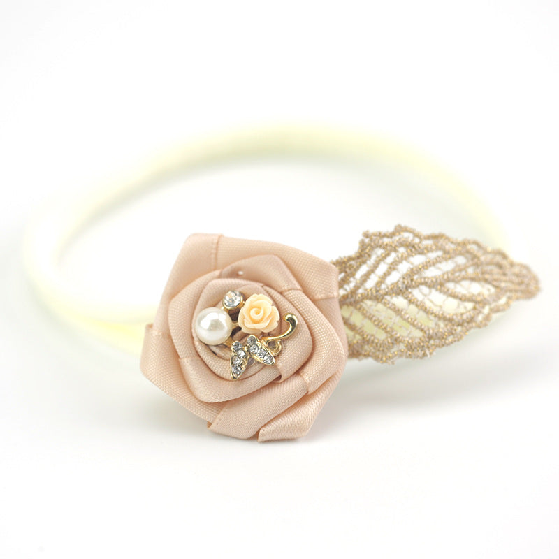 Lace Bow Headband Hair Band photo 1