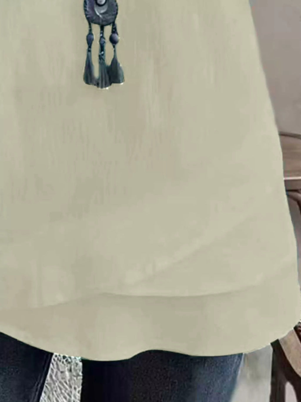 Notched Short Sleeve Blouse (21)