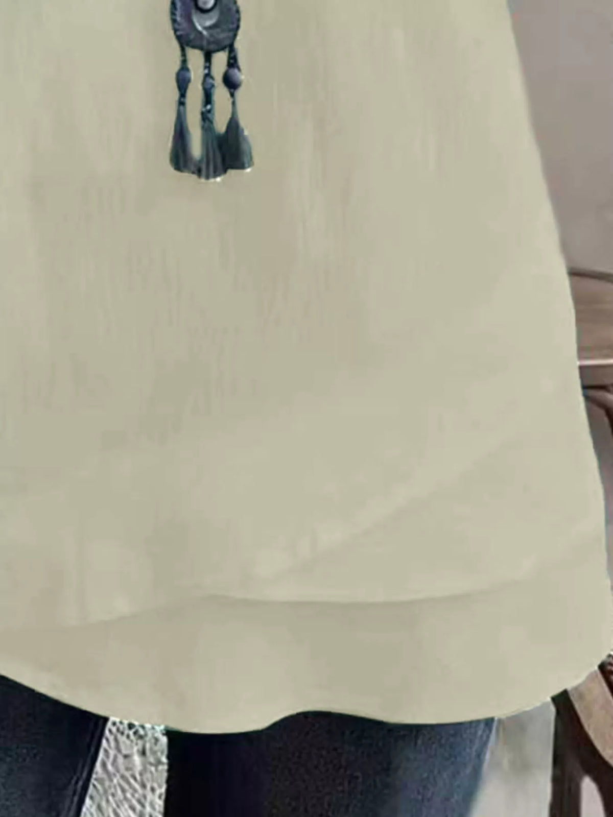 Notched Short Sleeve Blouse (21)