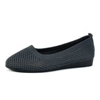 Solid Color Mesh Flat Slip-ons (15)