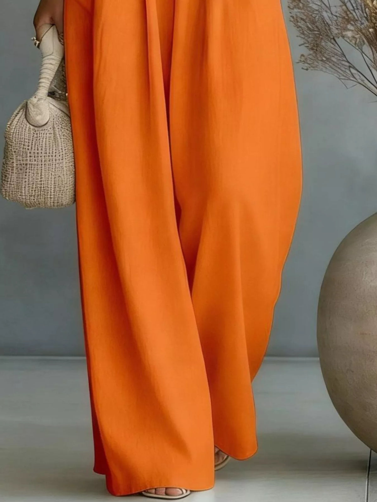 Full Size Half Sleeve Wide-leg Jumpsuit Plus (21)