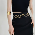 Circle Metal Chain Belt photo 7