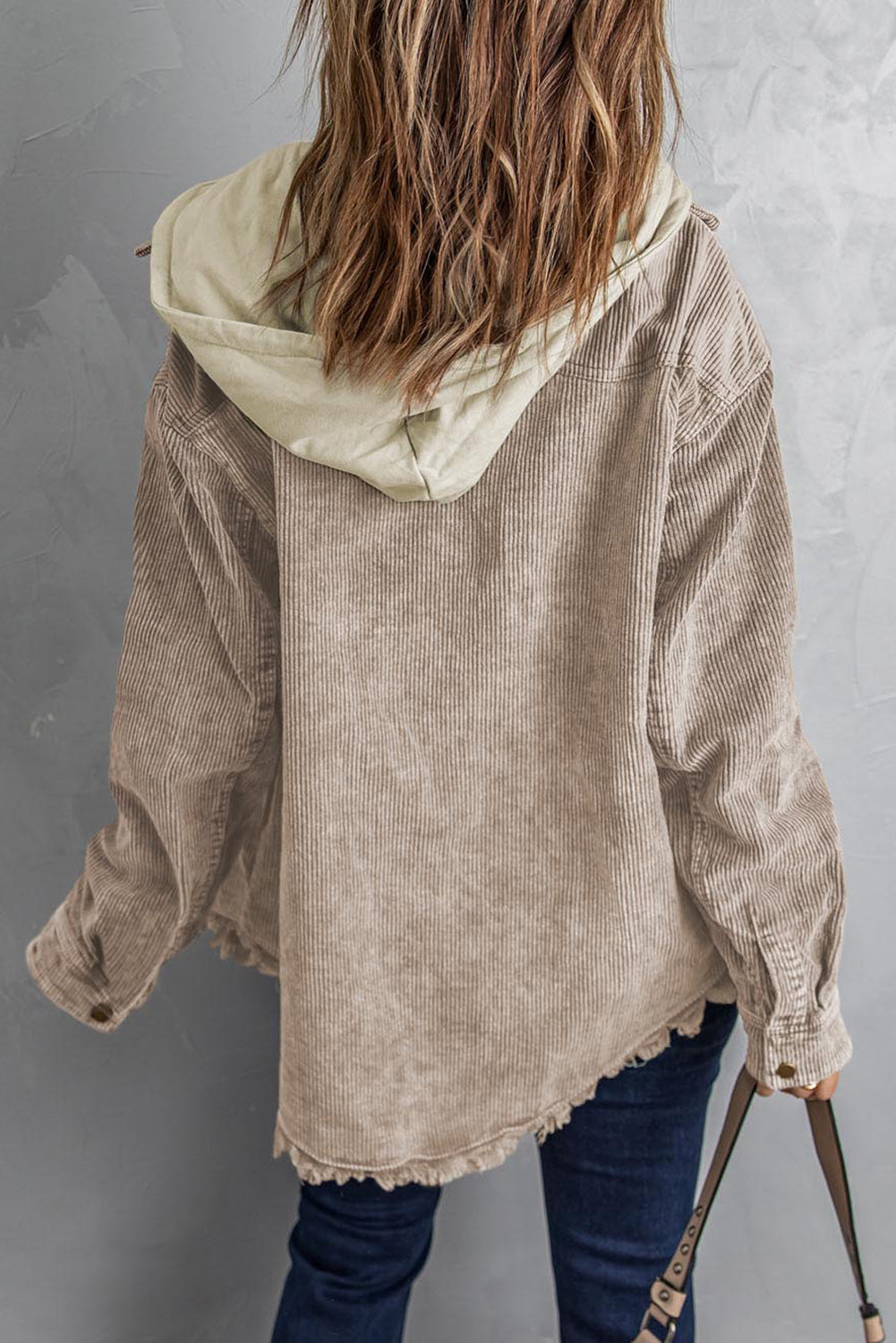Snap Front Hooded Corduroy Shacket (8)