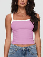 Lace Detail Cropped Cami (9)