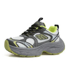 Letter Lace-up Round Toe Athletic Shoes (8)