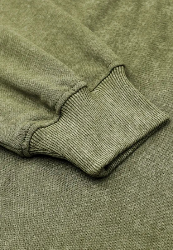 Mock Neck Dropped Shoulder Sweatshirt (5)