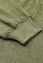 Mock Neck Dropped Shoulder Sweatshirt (5)