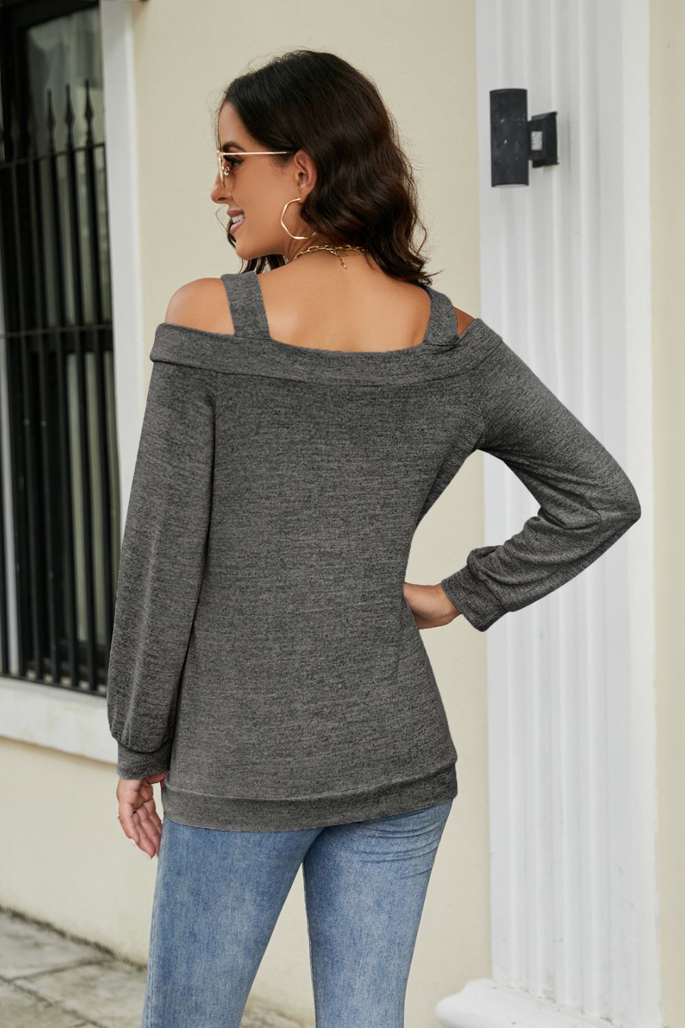 Cutout Cold-shoulder Top (12)