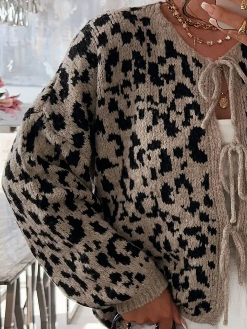 Leopard Tie Front Cardigan (28)