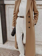 Double-breasted Longline Overcoat (4)