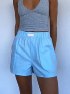 Elastic Waist Shorts (18)