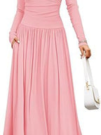 Long Sleeve Maxi Dress Pockets (17)