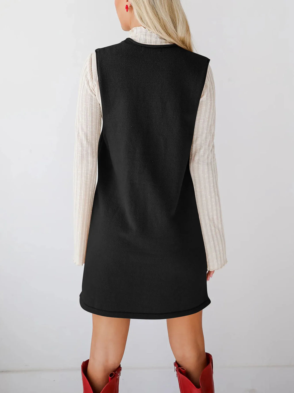 Sleeveless Knit Dress Pockets (4)