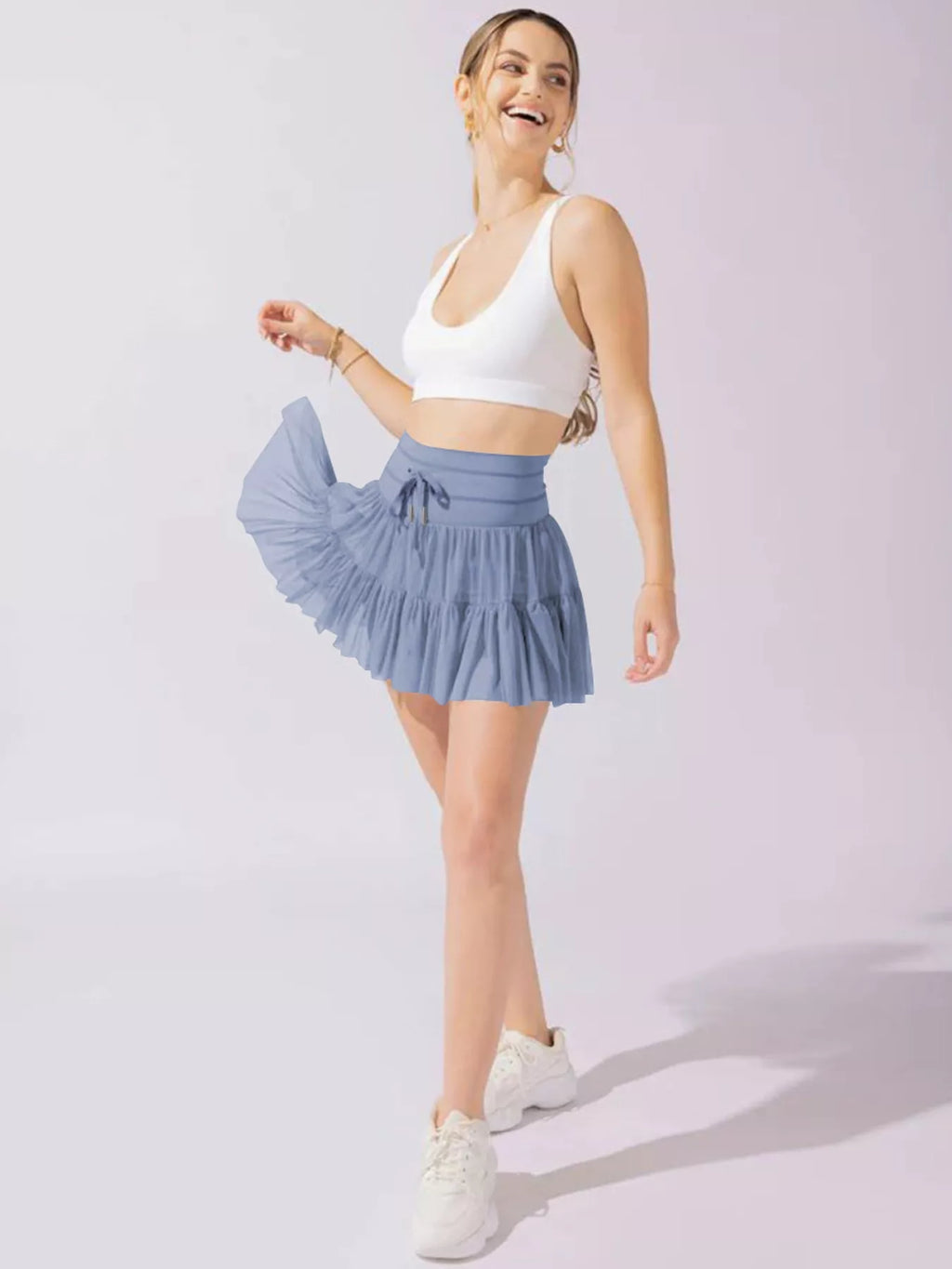High Waist Skort Pockets (3)