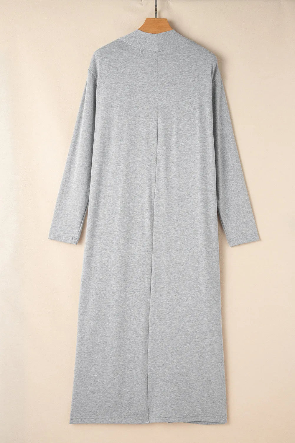 Open Front Long Sleeve Cardigan Pants Lounge Set (7)