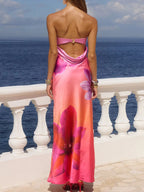 Printed Tube Maxi Dress (27)