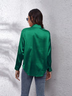 Button Up Collared Neck Long Sleeve Shirt (21)