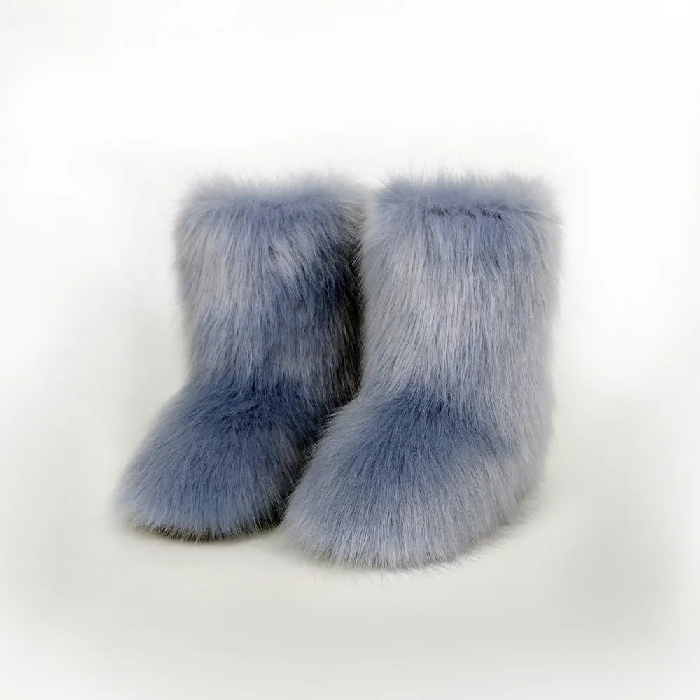 Thermal Fuzzy Platform Boots (4)