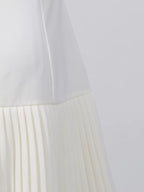 Square Neck Pleated Mini Dress (10)
