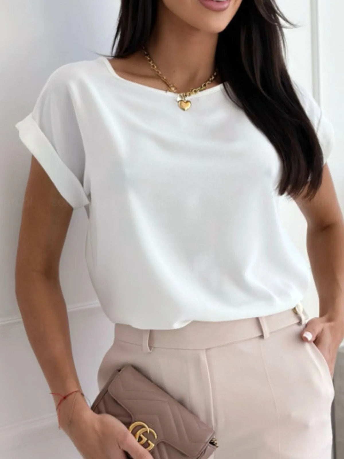 Classic Rolled Sleeve T-shirt