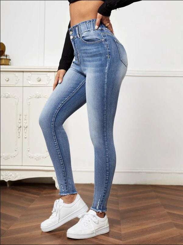 Jeans High Elastic Tight photo 9