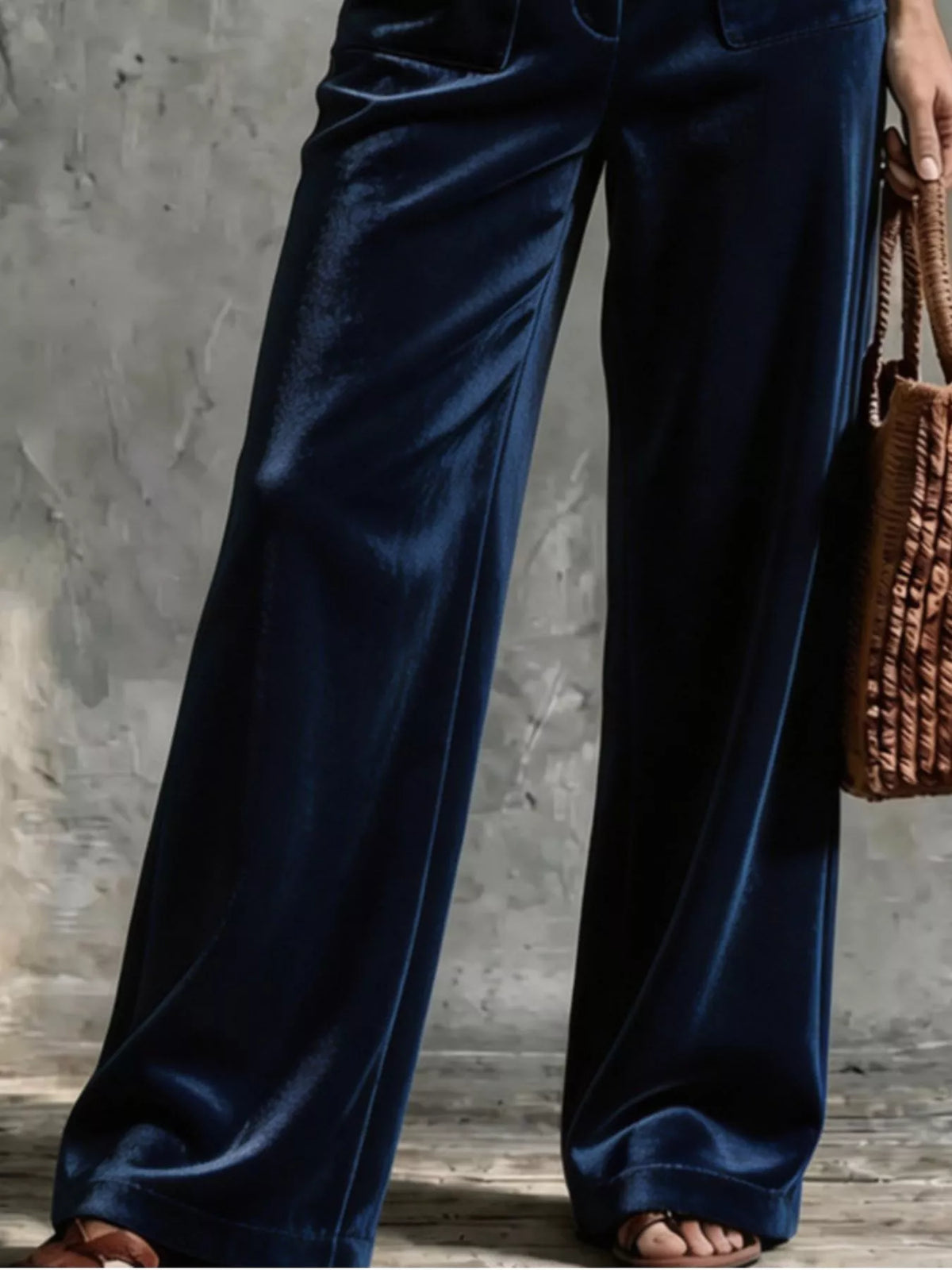 Full Size Velvet Wide-leg Pants Plus (12)