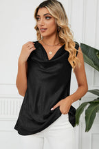 Ruched Cowl Neck Tank (6)