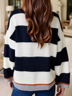 Block Round Neck Sweater (7)