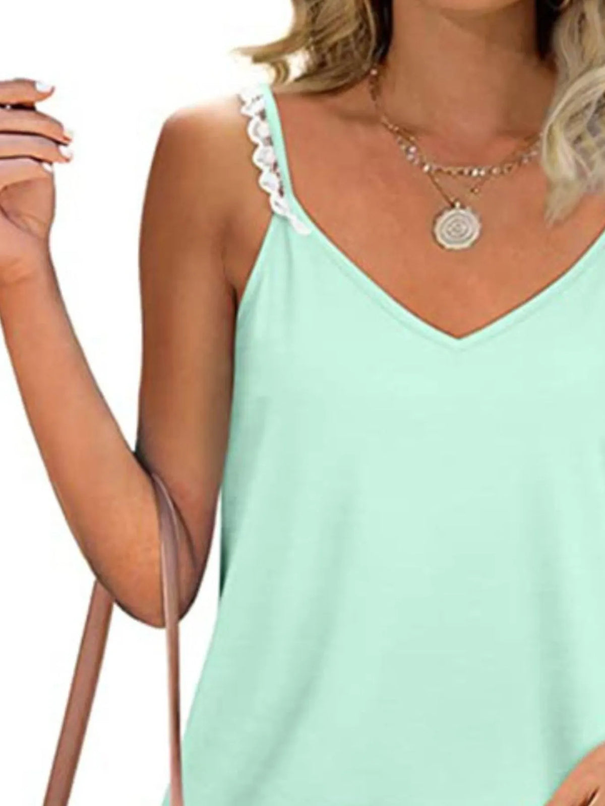 Full Size Lace Detail V-neck Cami Plus (6)