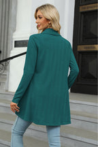 Open Front Long Sleeve Cardigan (9)