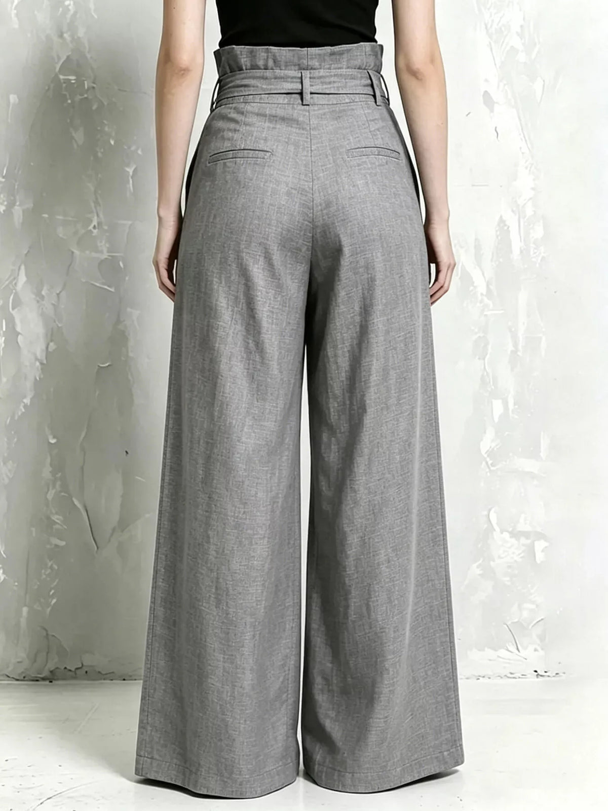Full Size Wide-leg Paperbag Waist Pants Plus (2)