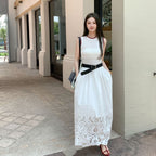 Knitted Ruffled Slim Dress photo 3