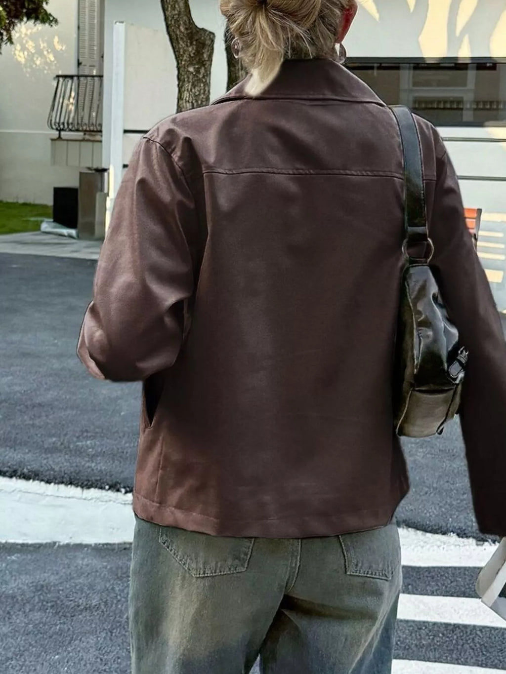 Zip Up Leather Jacket (7)