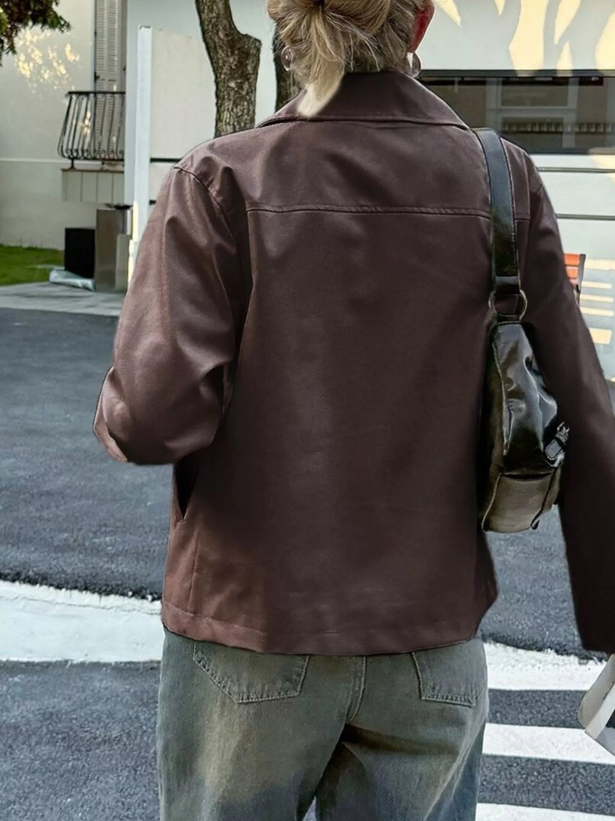 Zip Up Leather Jacket (7)