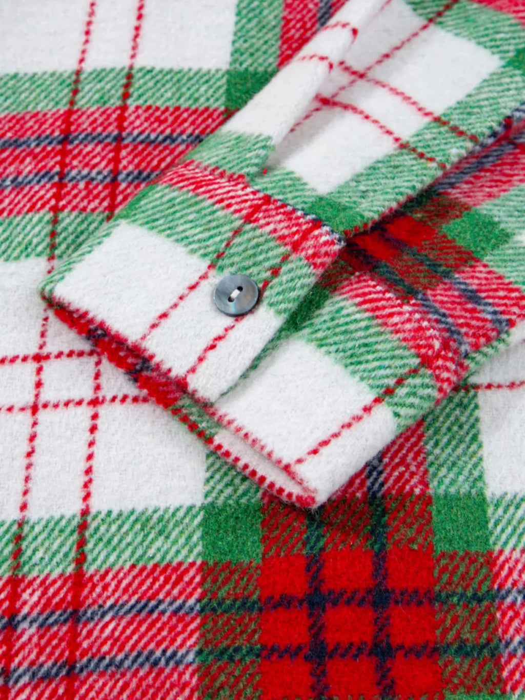 Plaid Button-down Long Sleeve Shacket (5)