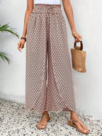 Tied Printed Wide Leg Pants (11)
