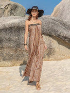 Tied Printed Tube Wide Leg Jumpsuit (18)