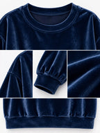 Full Size Crew Neck Drop Shoulder Sweatshirt Plus (11)