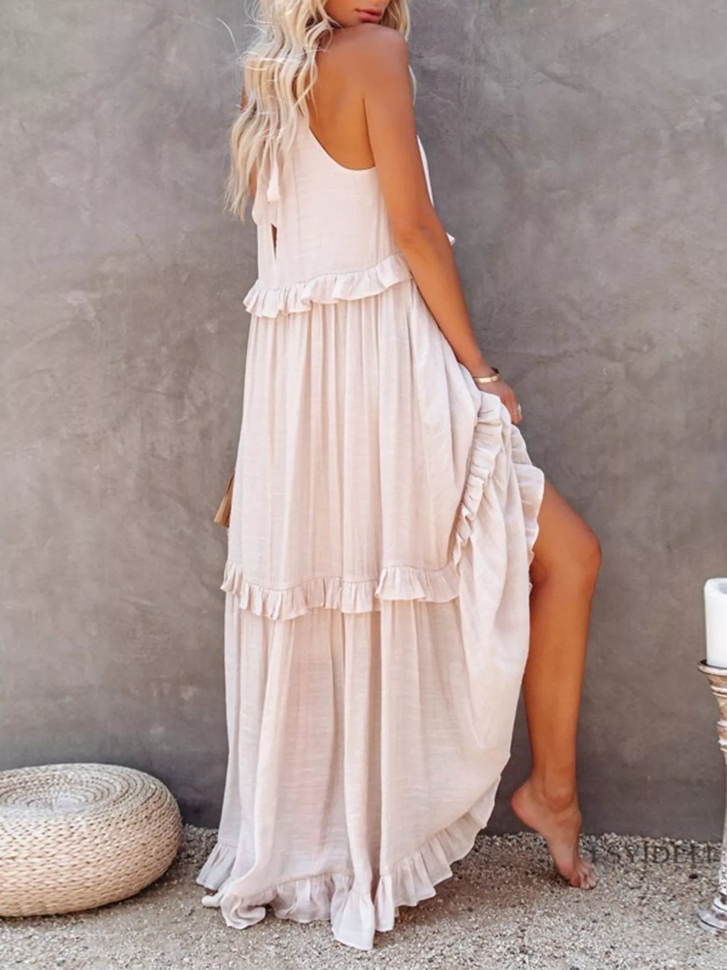 Ruffled Tiered Sleeveless Maxi Dress (11)