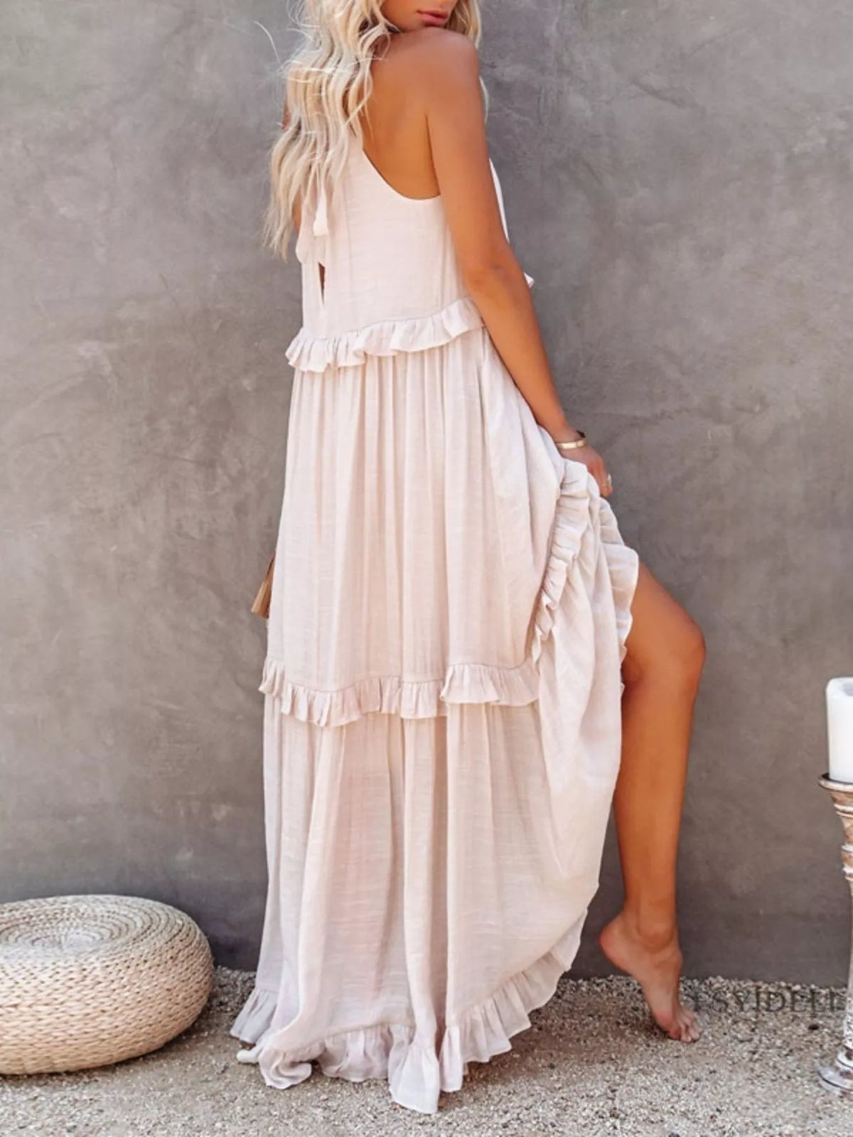 Ruffled Tiered Sleeveless Maxi Dress (11)
