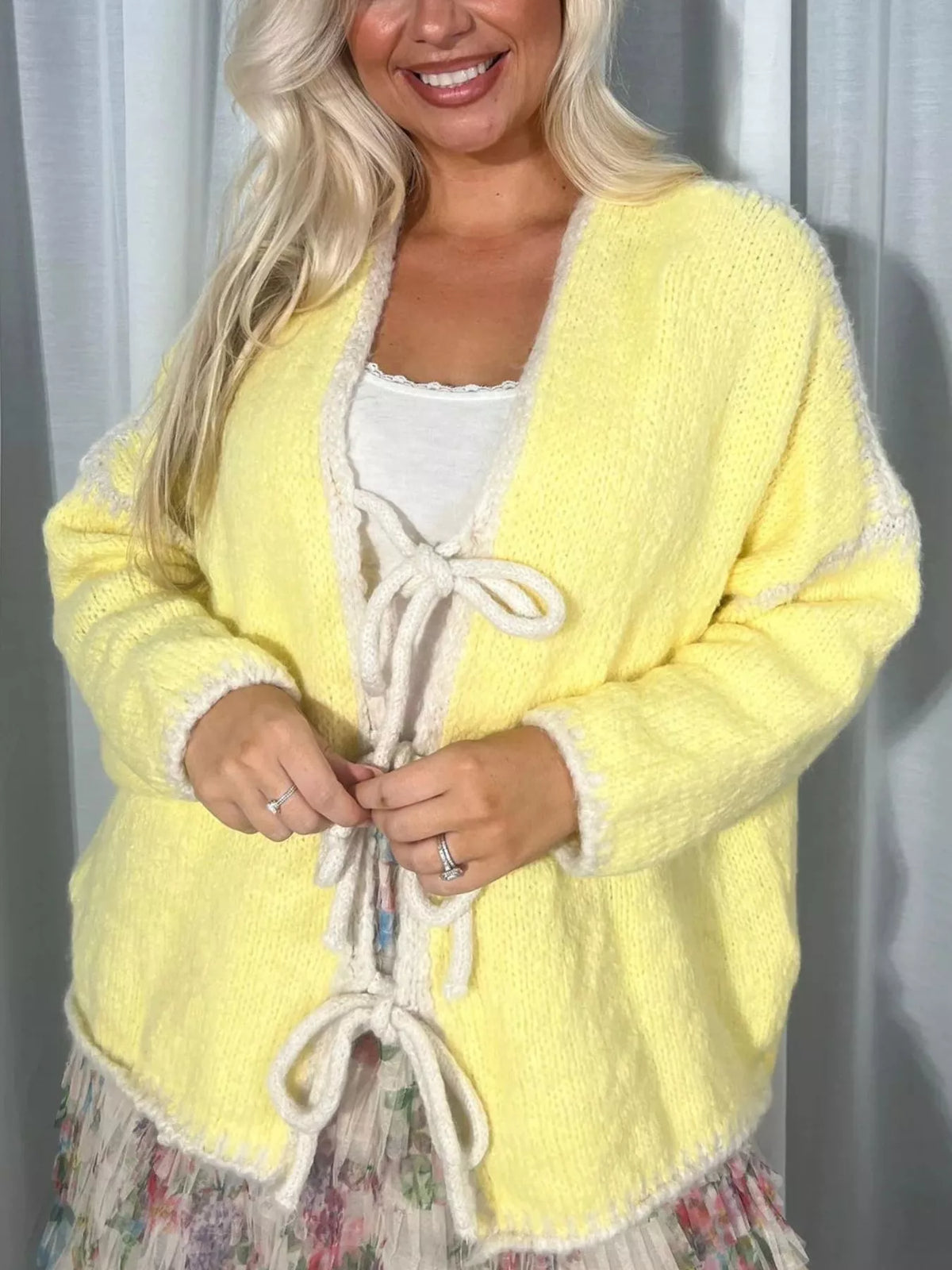 Tie Front Drop Shoulder Cardigan (14)
