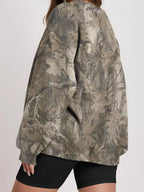 Oversized Printed Crew Neck Sweatshirt (8)