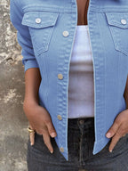 Button Front Closure Denim Jacket (21)