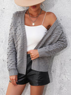 Open Front Long Sleeve Cardigan (10)