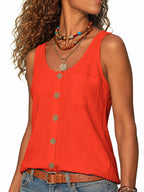 Full Size Casual Round Neck Tank Plus (20)