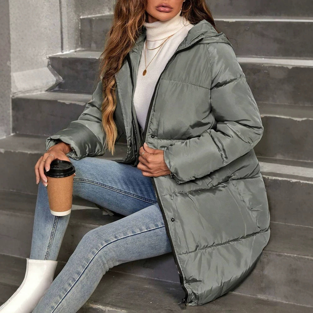 Hooded Loose Puffer Jacket photo 1