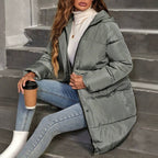 Hooded Loose Puffer Jacket photo 1