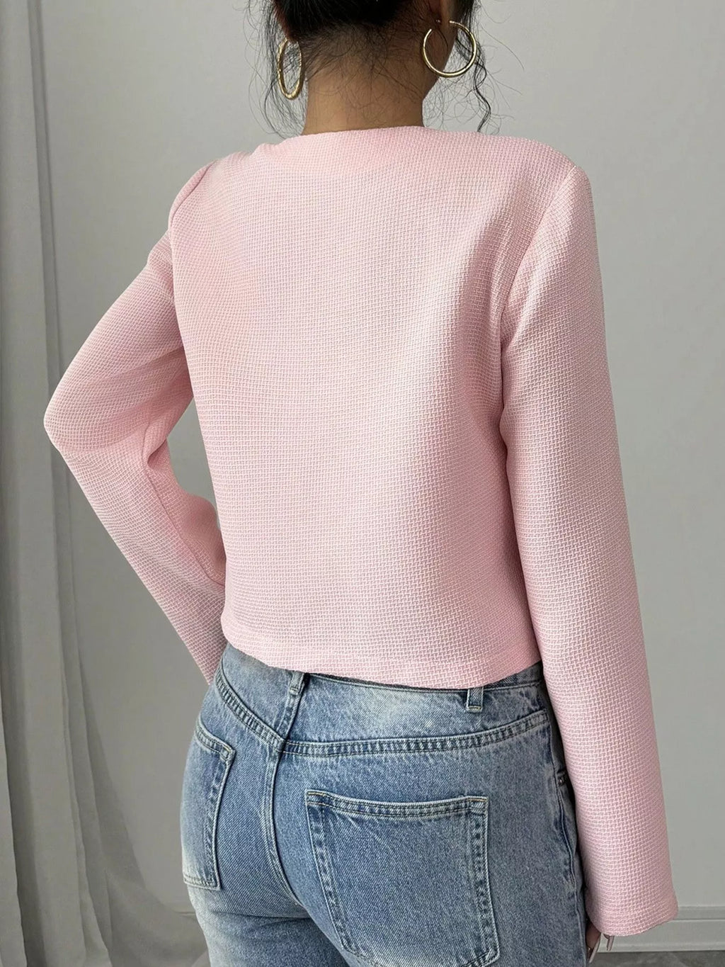 Bow Detail Cropped Outerwear (25)