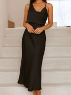 Satin Asymmetrical Midi Dress (18)